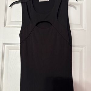 Elegant Black Sleeveless Tank Top
